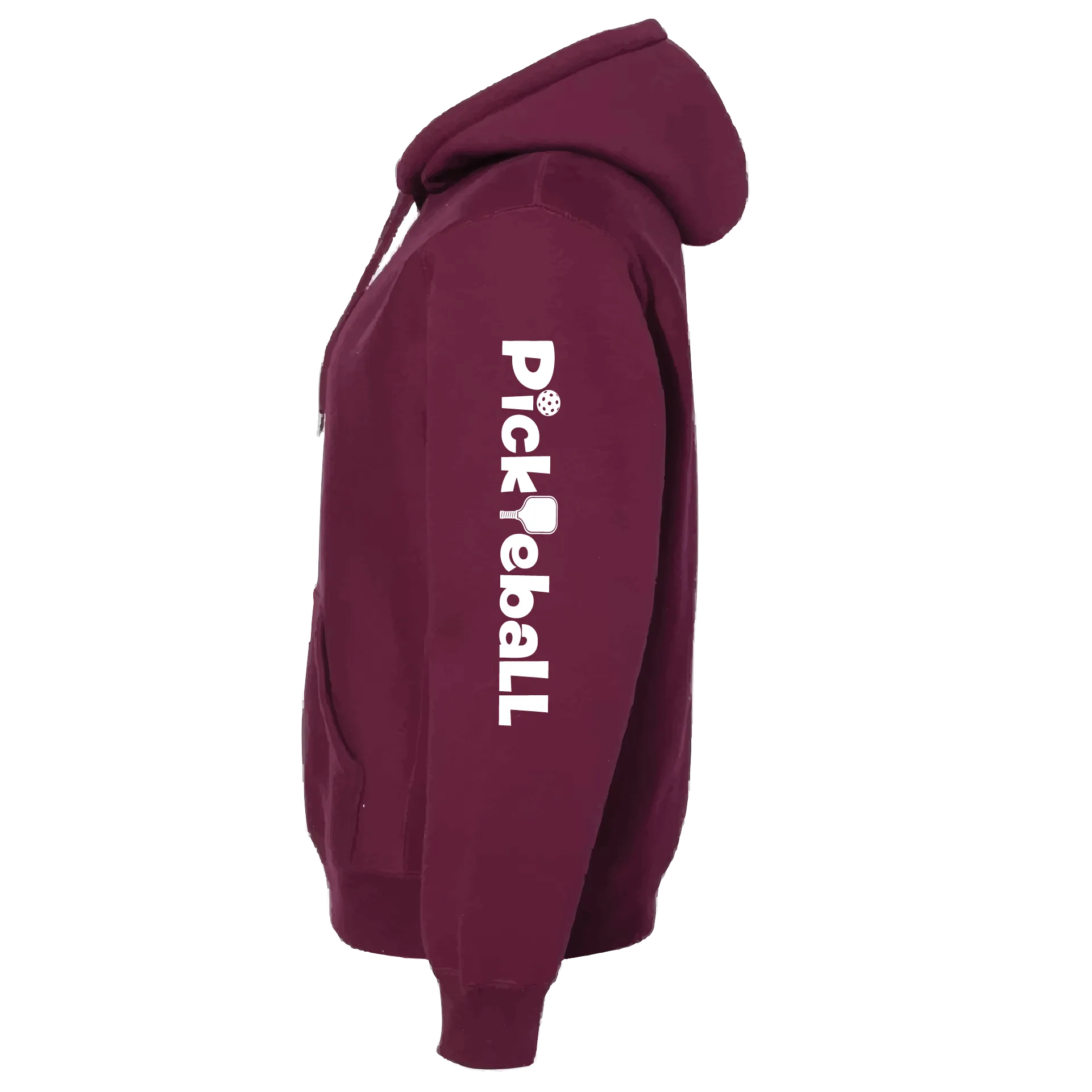 Pickleball Horizontal (Customizable) | Unisex Hoodie Pickleball Sweatshirt | 50% Cotton 50% Polyester