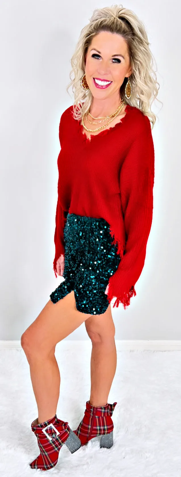 Queen Of Sparkles Sequin Skirt