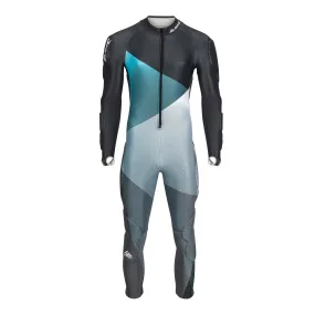 Sammi Adult Race Suit - Aqua/Black