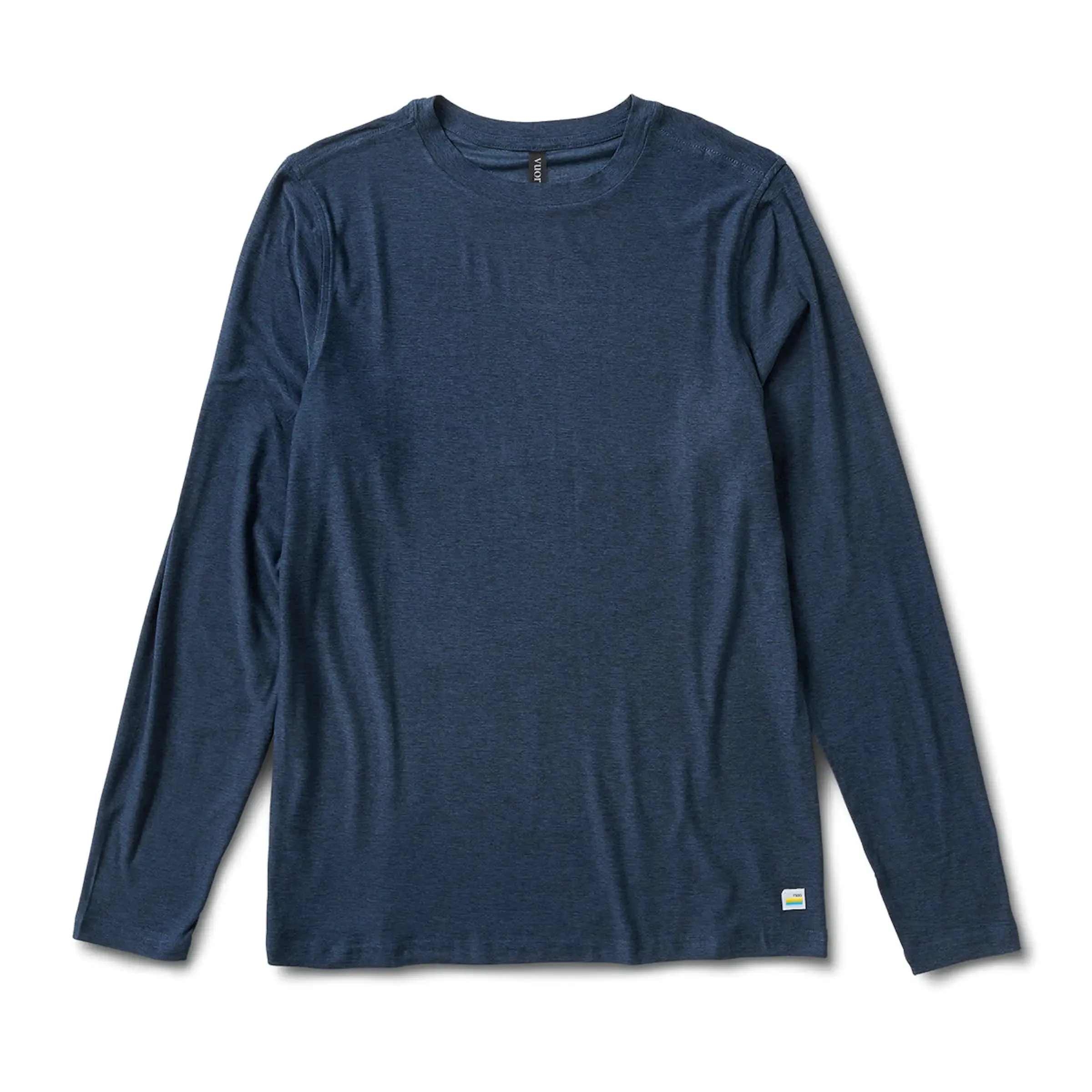 Strato Tech LS Tee: Navy Heather