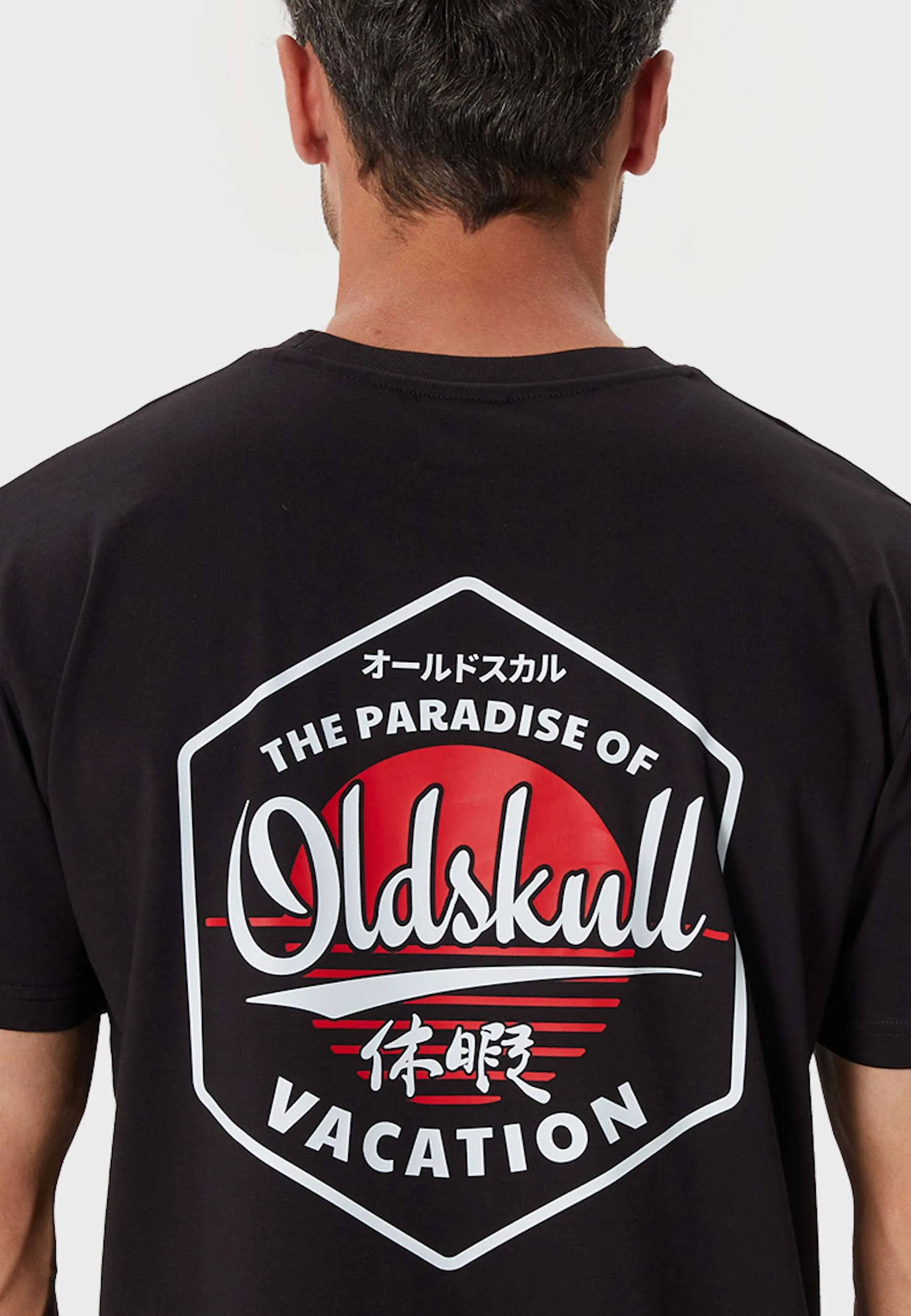 Sway Vacay Backprint T-Shirt Black