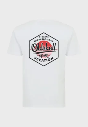 Sway Vacay Backprint T-Shirt White