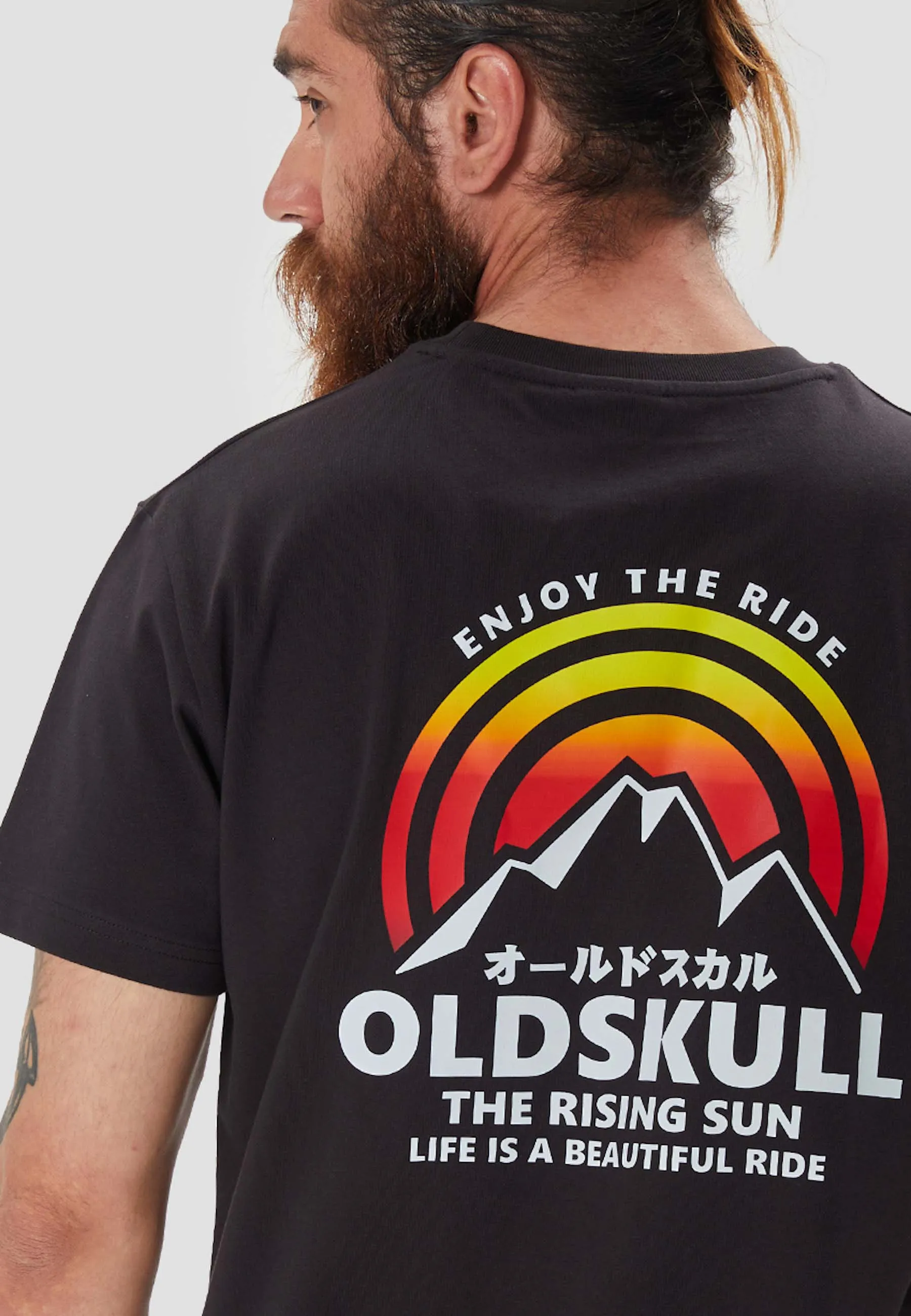 Taiyo Tee Backprint T-Shirt Black