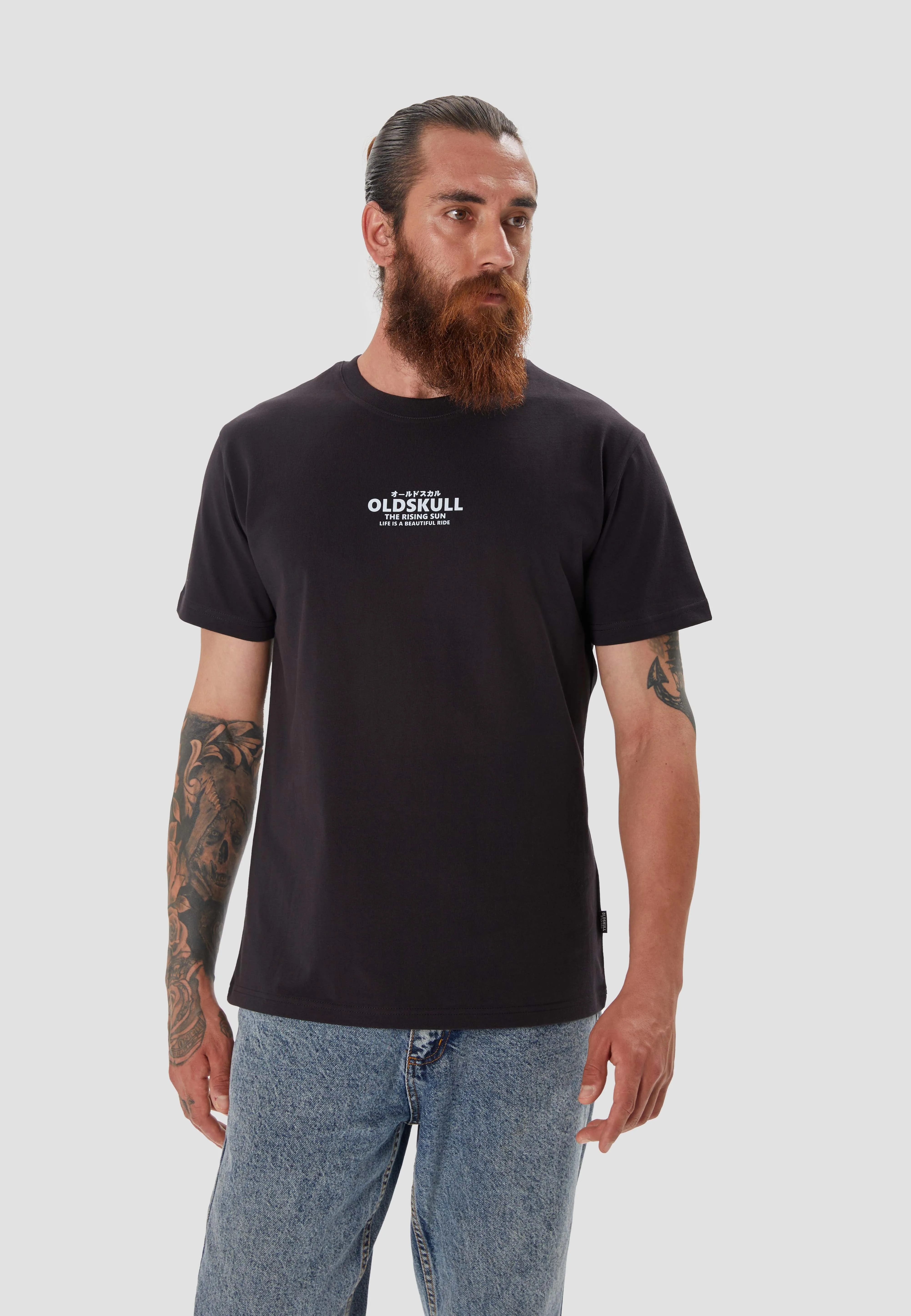 Taiyo Tee Backprint T-Shirt Black