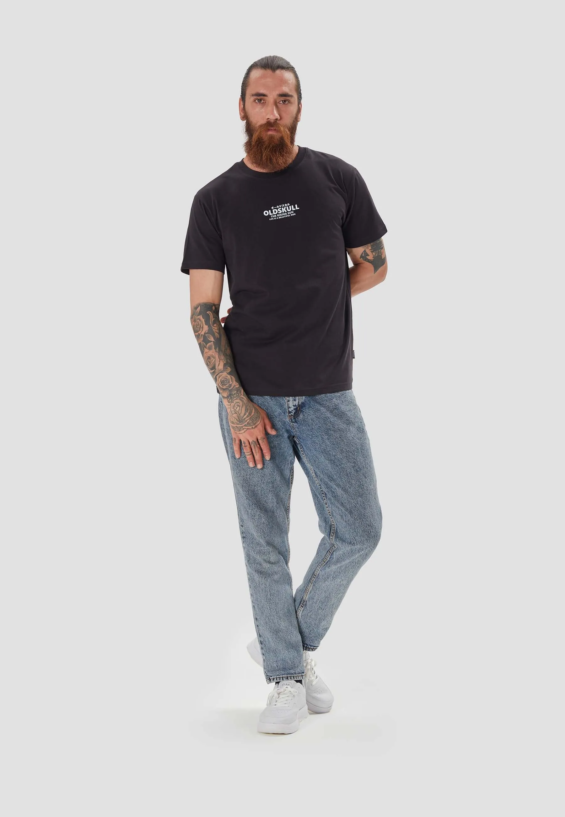 Taiyo Tee Backprint T-Shirt Black