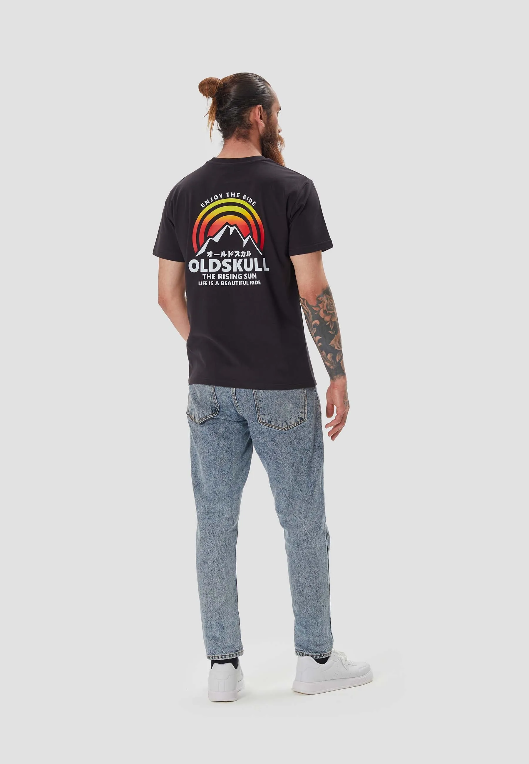 Taiyo Tee Backprint T-Shirt Black