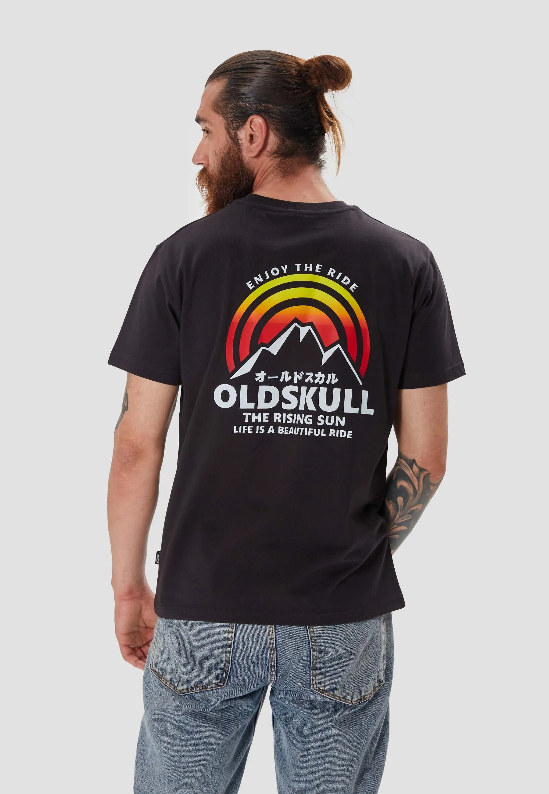 Taiyo Tee Backprint T-Shirt Black