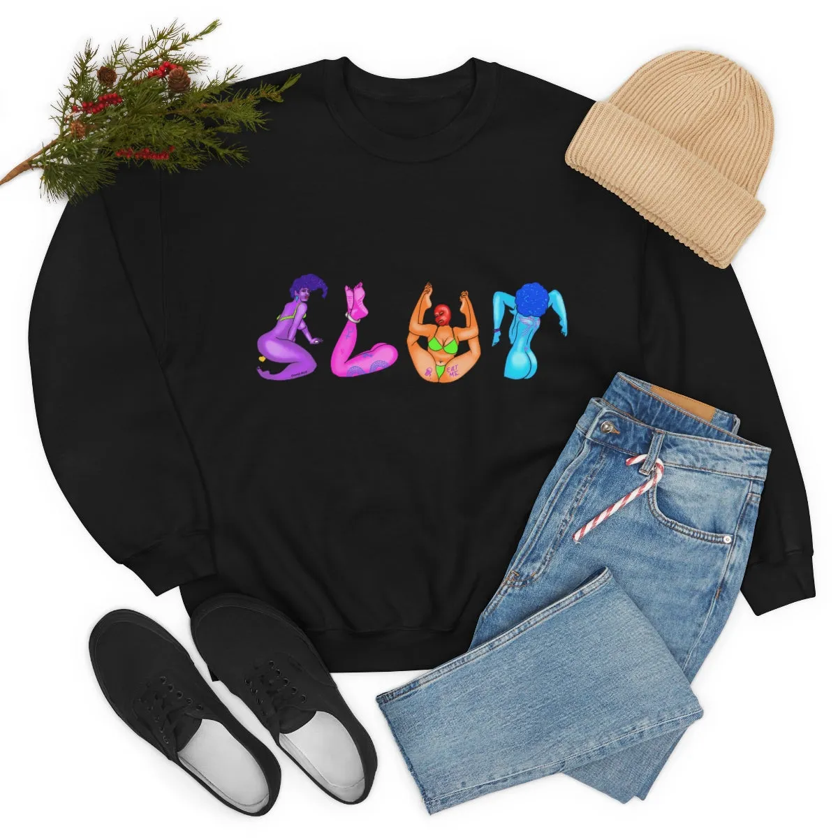 Unisex Sweatshirt - SLUT