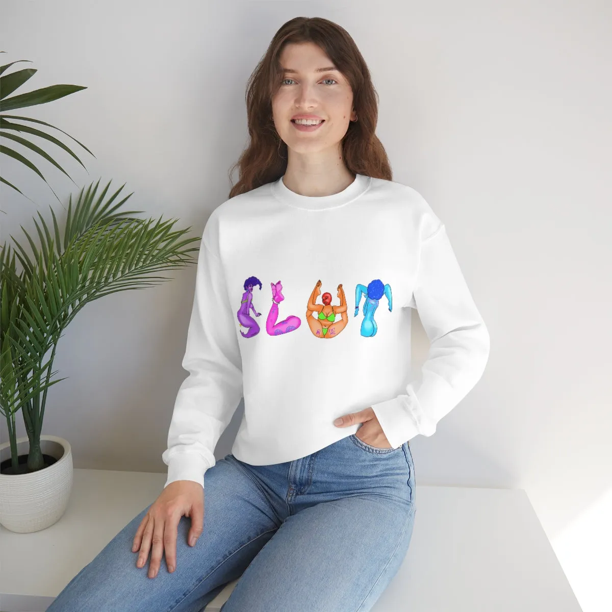 Unisex Sweatshirt - SLUT