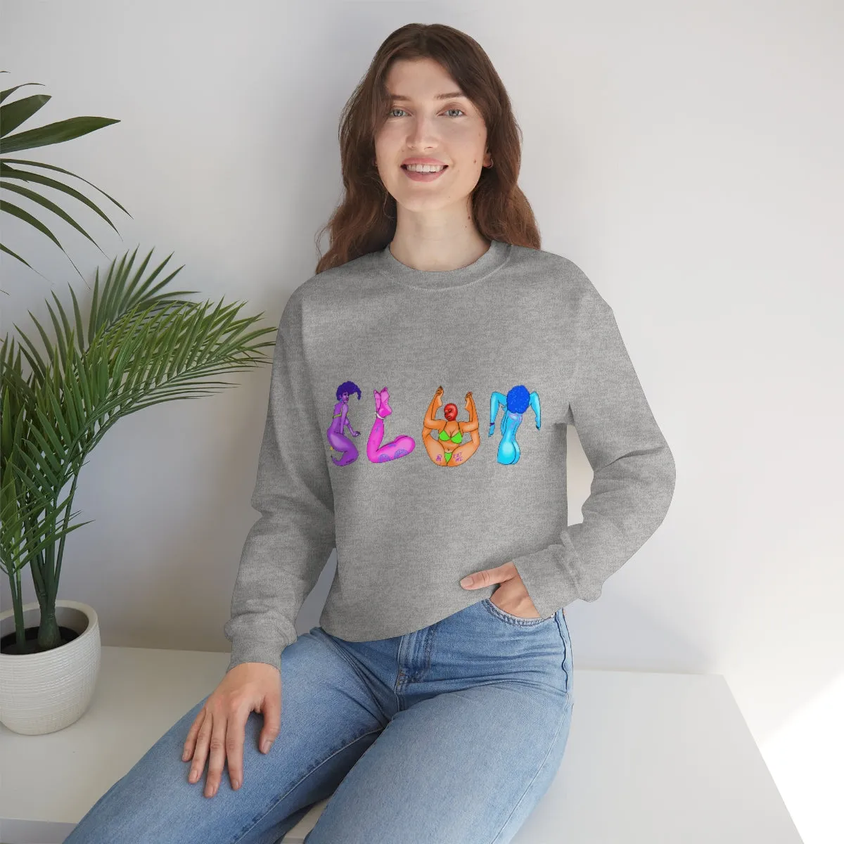 Unisex Sweatshirt - SLUT