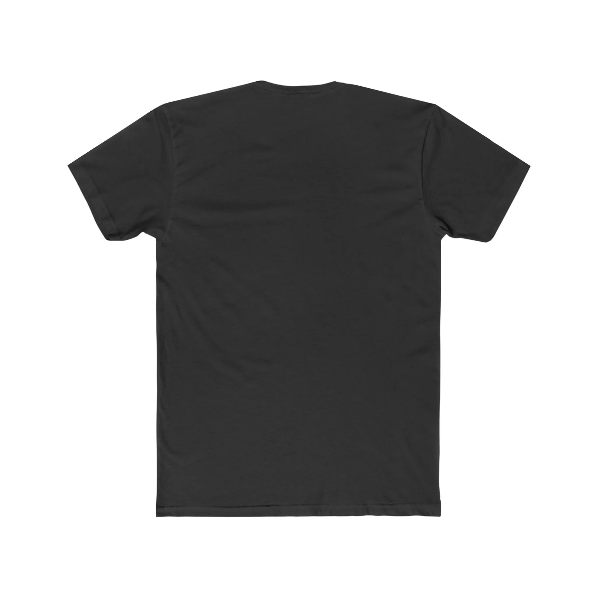 Upside Down Pineapple Word Men's Ring Spun Cotton Crew Tee
