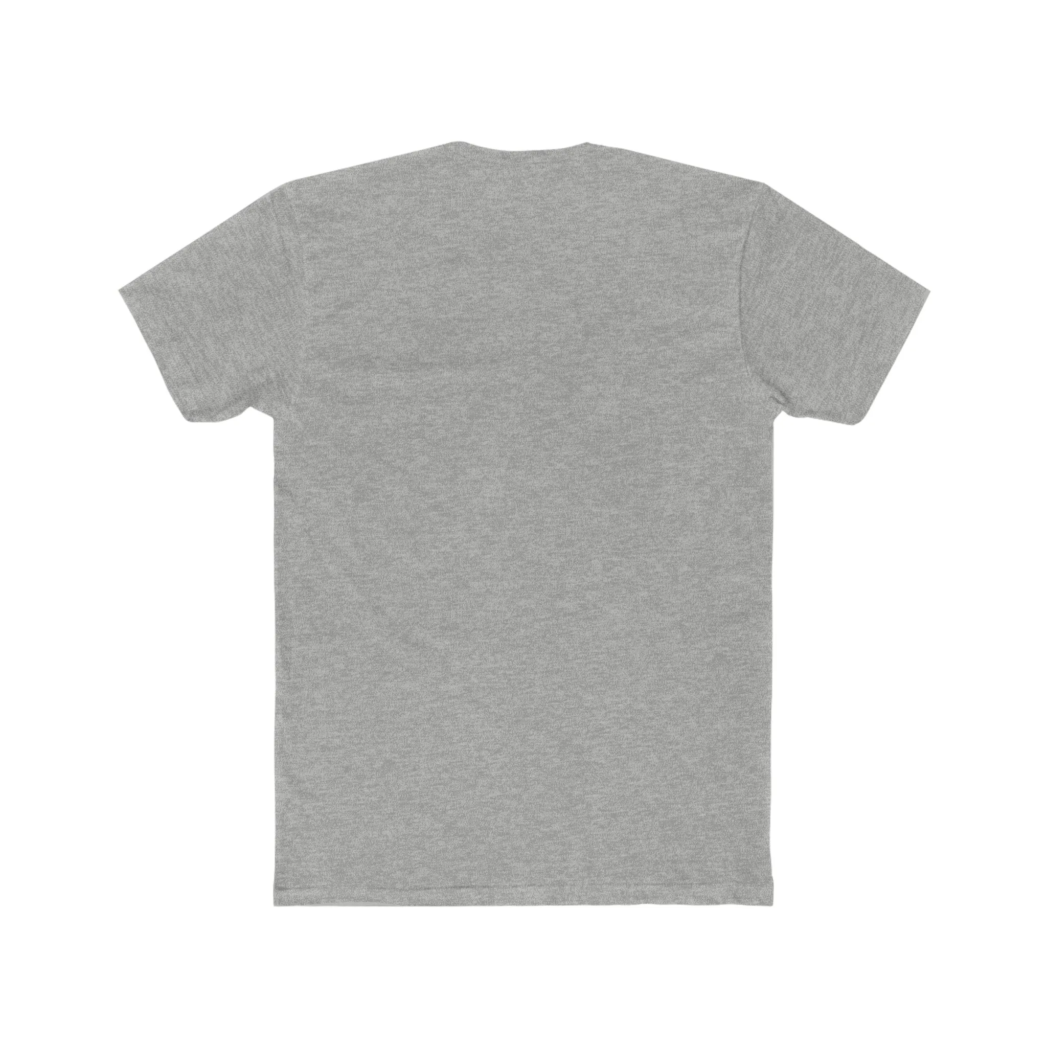 Upside Down Pineapple Word Men's Ring Spun Cotton Crew Tee