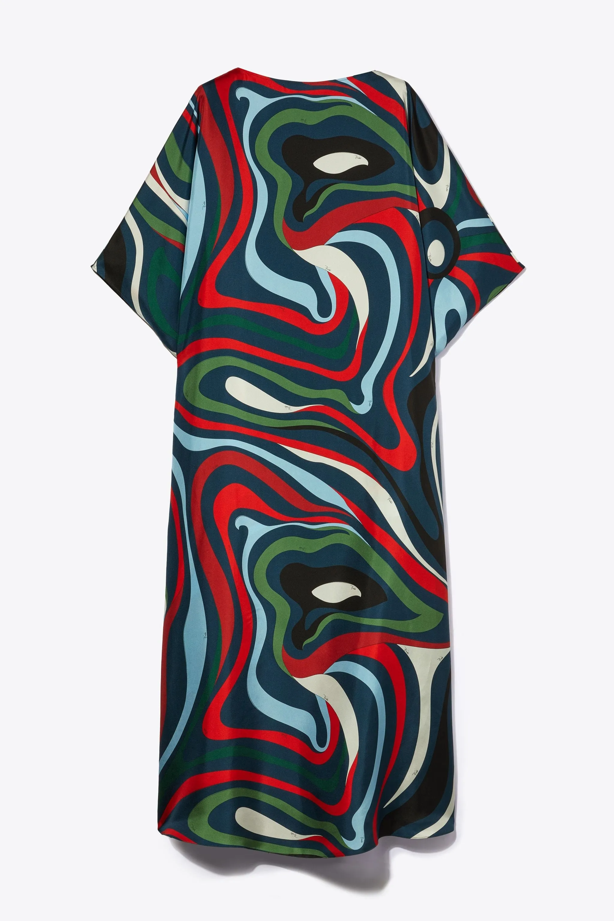 Women's Soft Silk Printed  Multi-color Casual Wear Kaftan